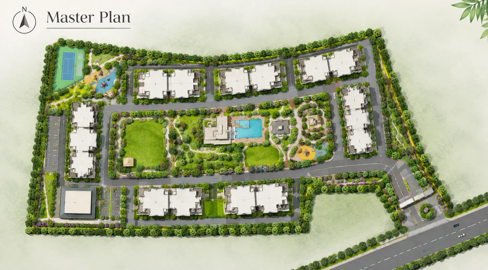 Adani Panvel Township Navi Mumbai Master Plan